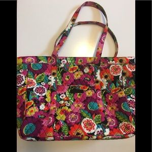 Vera Bradley Get Carried Away Large Tote